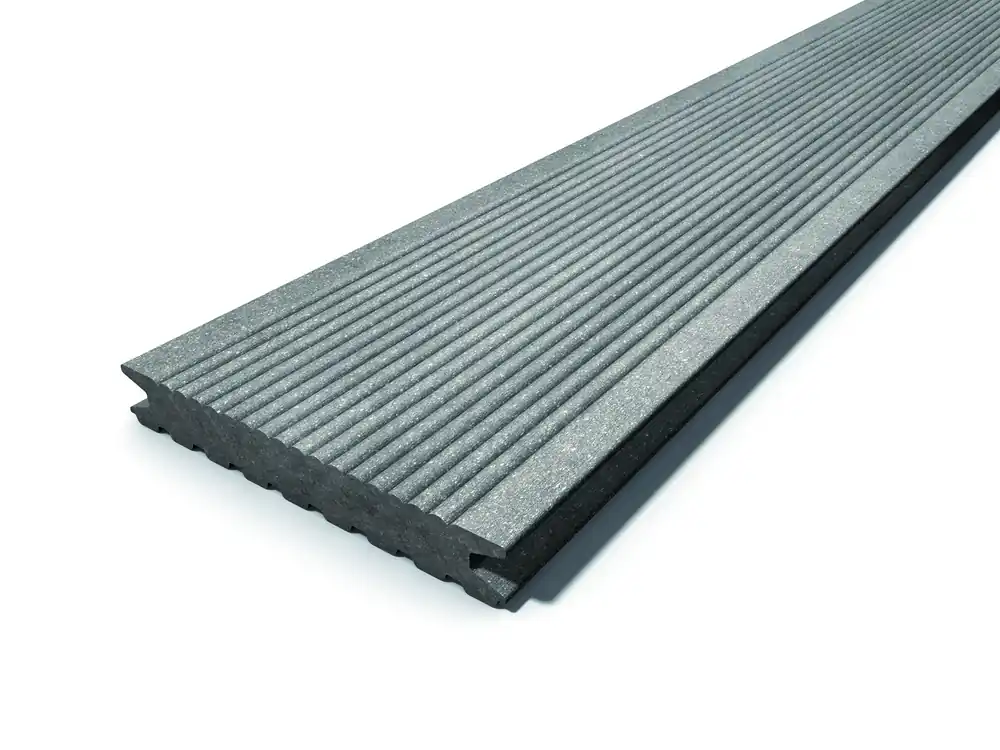 Megawood WPC-Barfussdiele CLASSIC massiv basaltgrau Expressversand