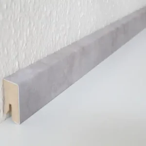 Ziro Vinyl-Sockelleiste Cement grey Direktkauf