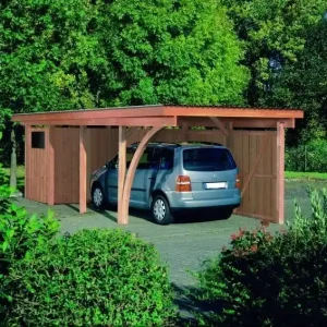 Top-Angebot Wandelement f. Douglasie-Carport München und Stuttgart (Bausatz)