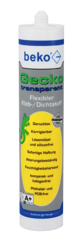 Meistverkauft Beko Gecko Flexibler Klebstoff transparent