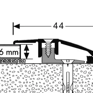 Combi+ Ausgleichs-Profil Alu-Sand 270 cm Solange Der Vorrat Reicht