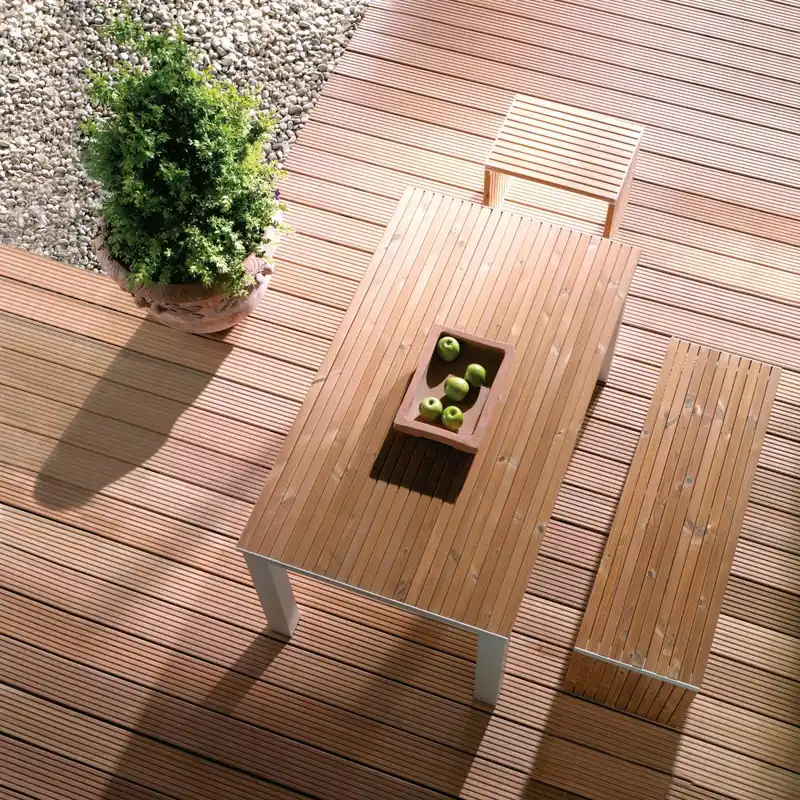 Osmo Terrassendiele Bangkirai 25 x 145 mm glatt/glatt Ausverkauf