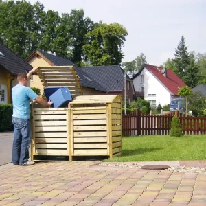 Solange Der Vorrat Reicht HIT Mülltonnenbox Doppel