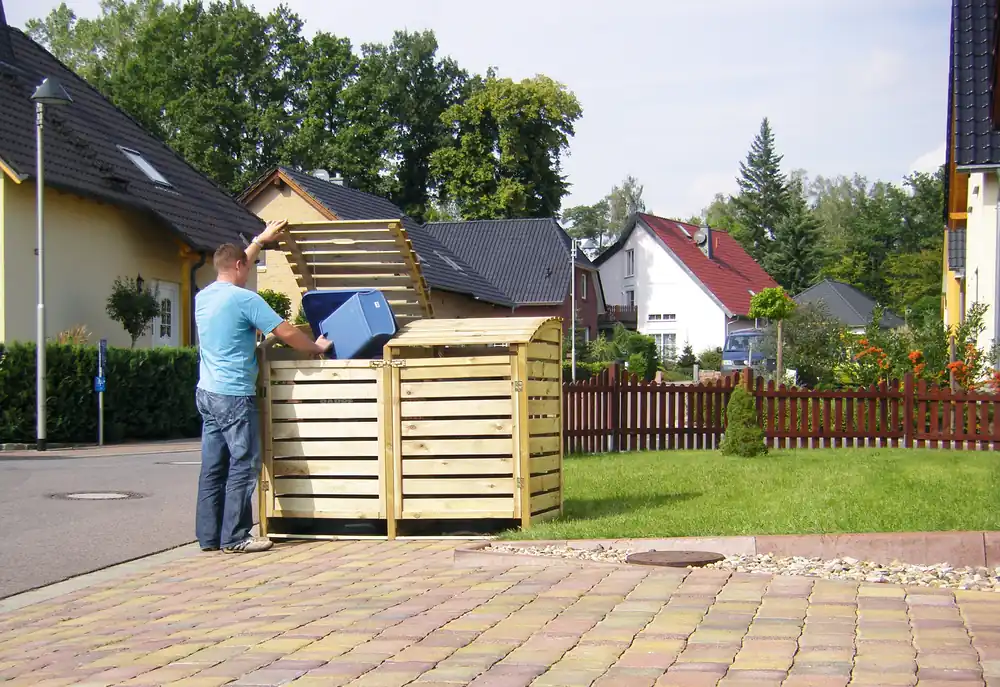 Solange Der Vorrat Reicht HIT Mülltonnenbox Doppel