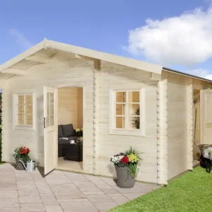 Top-Angebot MrGARDENER Blockbohlenhaus Lilliesand