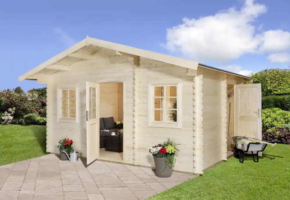 Top-Angebot MrGARDENER Blockbohlenhaus Lilliesand