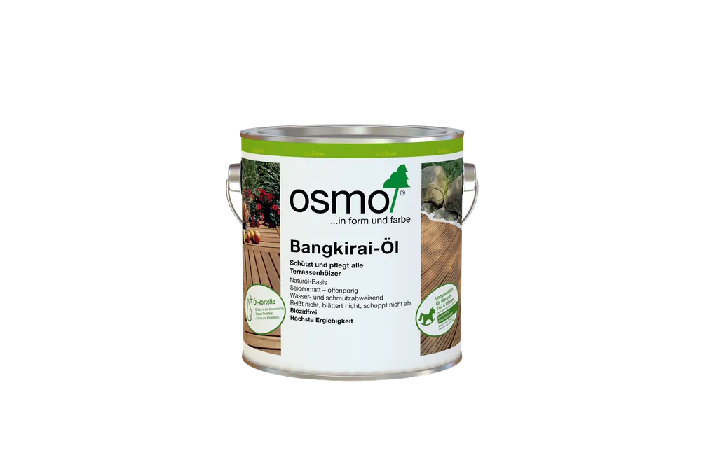 Osmo Holz-Spezial-öl 016 Bangkirai dunkel Solange Der Vorrat Reicht