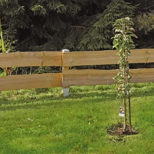 Neue Kollektion Rancherzaun - Bonanzazaun europ. Lärche/Douglasie 16 x 80-200 x 2000 mm
