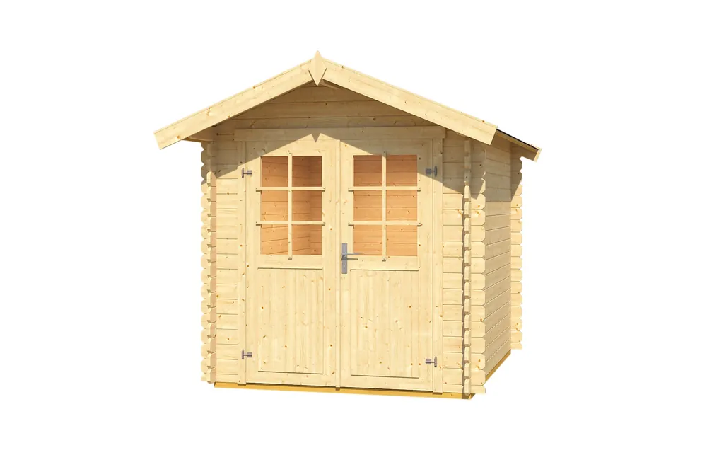 Sonderangebot MrGardener Blockbohlenhaus Inn