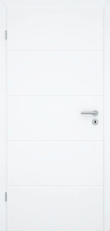 Ausverkauf Design-Innentür Blanco Linea 5 Weißlack