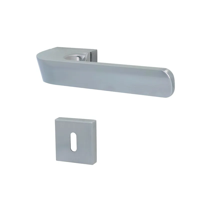 Sichere Zahlung Türgriff Eleganto 541 Edelstahlfarben PVD