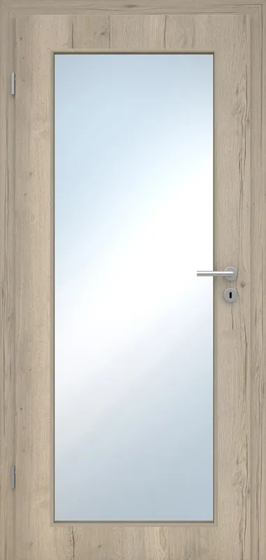 Innentür Laminato Eiche Light CPL XXL-Lichtausschnitt Top-Angebot