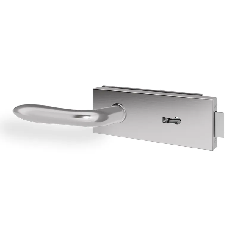 Abverkauf Glastürgriff Eleganto 5GE Edelstahl inkl. Set Bänder