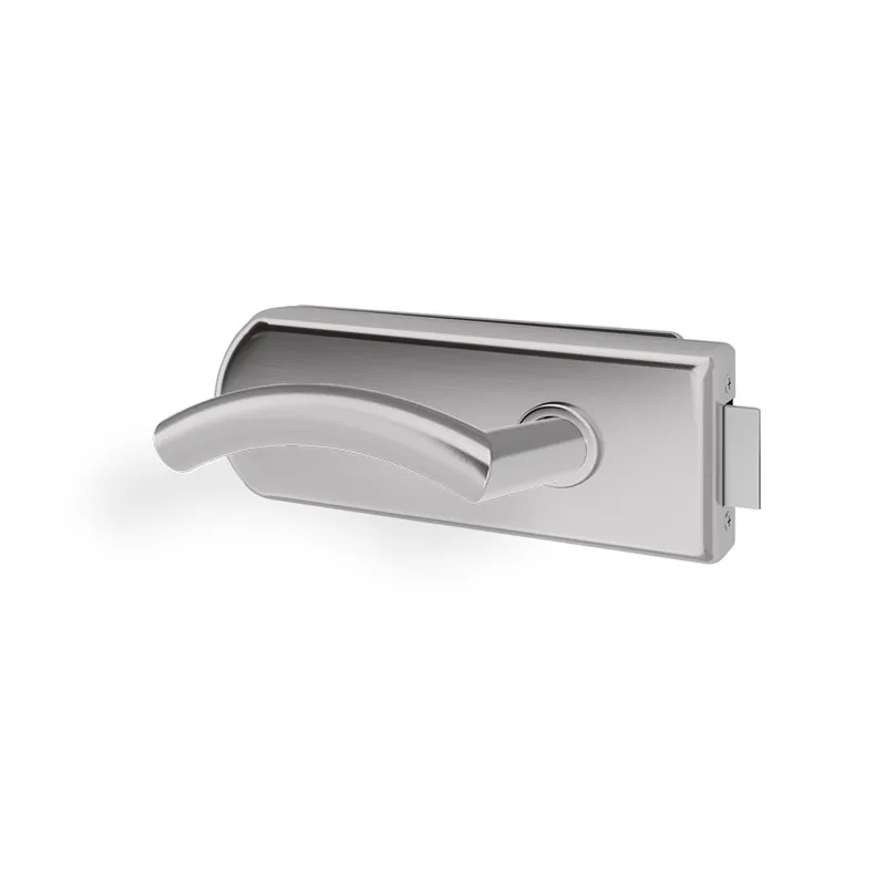 Glastürgriff Eleganto 7GR Edelstahl inkl. Set Bänder Highlight