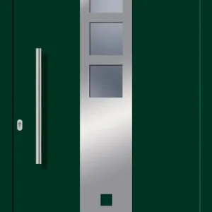 SecuDoor Design 10620D Kunststoffhaustür Dunkelgrün Versand Am Gleichen Tag