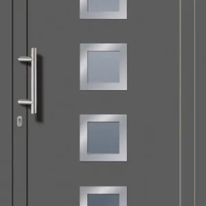 Top-Preis SecuDoor Power 10850P Kunststoffhaustür Basaltgrau