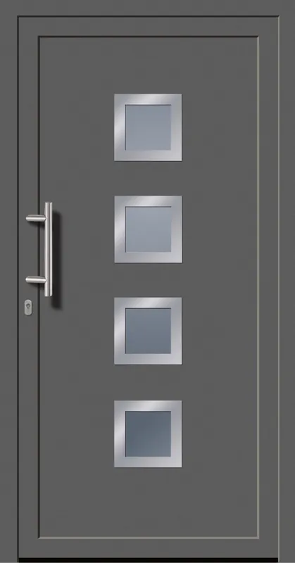 Top-Preis SecuDoor Power 10850P Kunststoffhaustür Basaltgrau