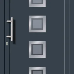 SecuDoor Exclusiv 10850E-2 Kunststoffhaustür Anthrazit Saisonangebot