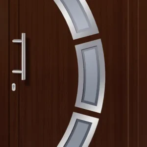 Sichere Zahlung SecuDoor Power 10870P-2 Kunststoffhaustür Nussbaum