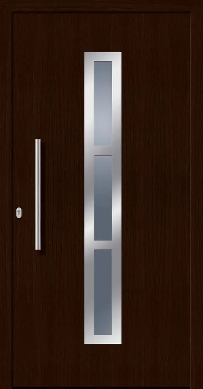 Echt SecuDoor Design 10563D Kunststoffhaustür Mooreiche