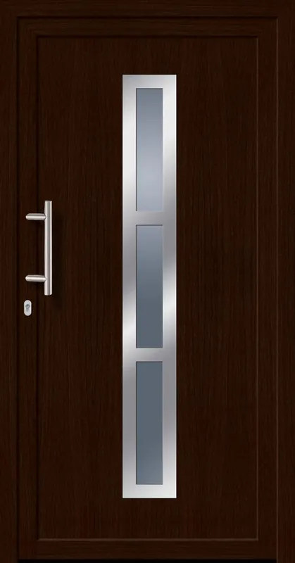 Super-Preis SecuDoor Exclusiv 10563E Kunststoffhaustür Mooreiche