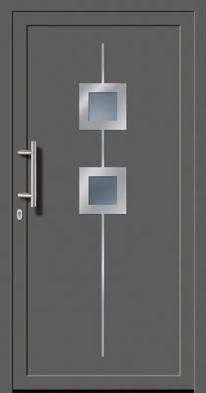 SecuDoor Exclusiv 10529E Kunststoffhaustür Basaltgrau Beliebt