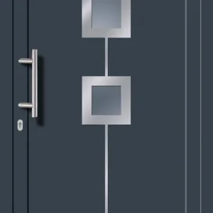 Neuheit SecuDoor Exclusiv 10529E Kunststoffhaustür Anthrazit
