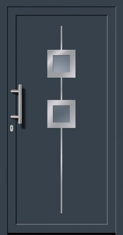 Neuheit SecuDoor Exclusiv 10529E Kunststoffhaustür Anthrazit