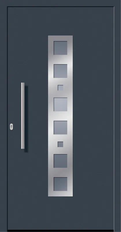 SecuDoor Design 10580D Kunststoffhaustür Anthrazit Must-Have