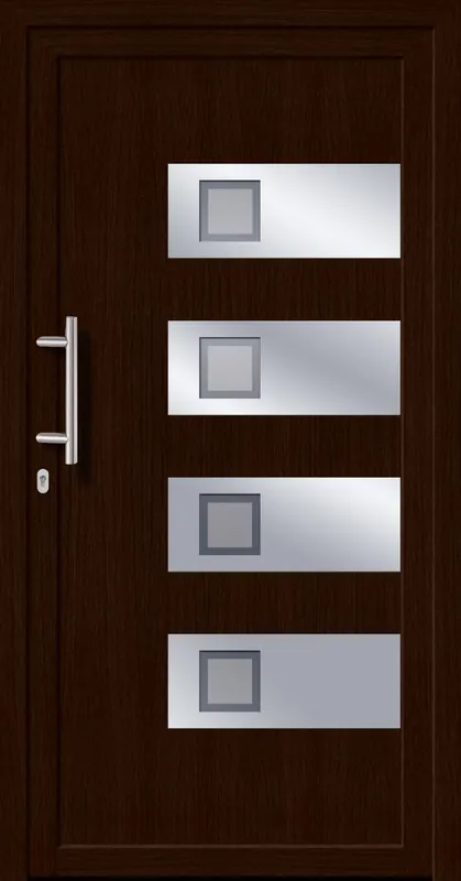 SecuDoor Exclusiv 10805E-2 Kunststoffhaustür Mooreiche Meistverkauft