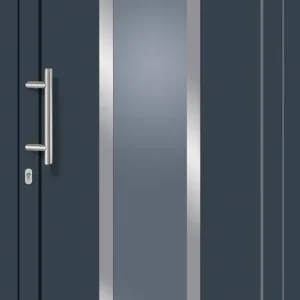 Letzte Chance SecuDoor Exclusiv 10840LE Kunststoffhaustür Anthrazit