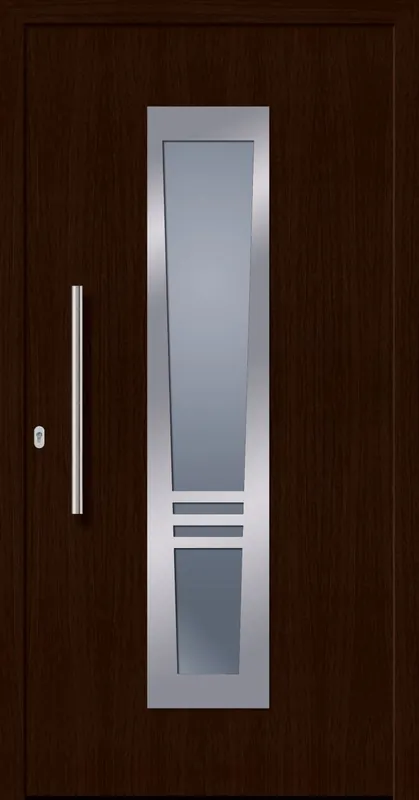 Begrenztes Angebot SecuDoor Design 10842D Kunststoffhaustür Mooreiche