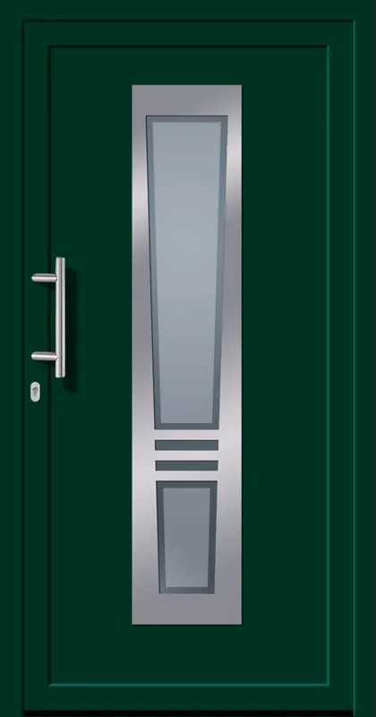 SecuDoor Exclusiv 10842E-2 Kunststoffhaustür Dunkelgrün Begrenztes Angebot