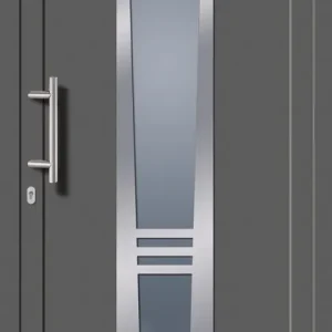 Versand Am Gleichen Tag SecuDoor Exclusiv 10842E Kunststoffhaustür Basaltgrau