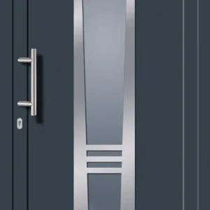 Markenprodukt SecuDoor Exclusiv 10842E Kunststoffhaustür Anthrazit