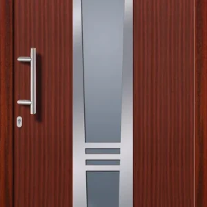 SecuDoor Exclusiv 10842E Kunststoffhaustür Mahagoni Heißes Angebot