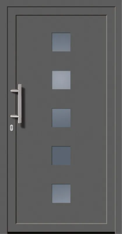 SecuDoor Power 10859P Kunststoffhaustür Basaltgrau Neue Ware