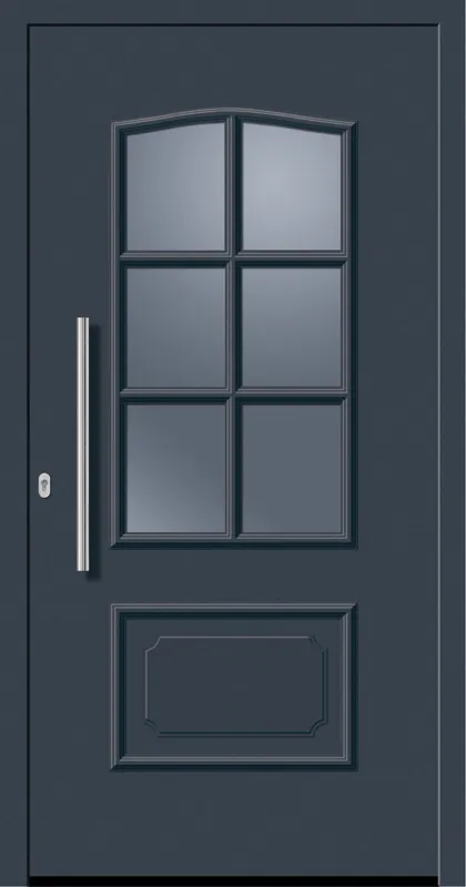 SecuDoor Design 11020D Kunststoffhaustür Anthrazit Preis Gesenkt