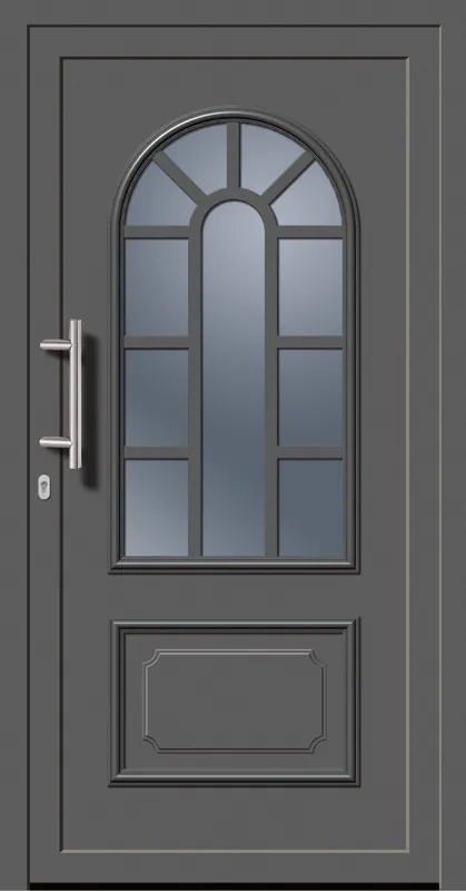 Super-Preis SecuDoor Power 11050P Kunststoffhaustür Basaltgrau