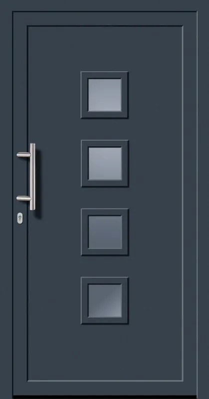 Markenprodukt SecuDoor Power 11040P Kunststoffhaustür Anthrazit