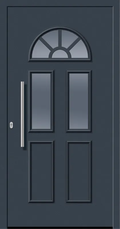 Expressversand SecuDoor Design 11011D Kunststoffhaustür Anthrazit