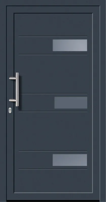 Top-Preis SecuDoor Exclusiv 11103E Kunststoffhaustür Anthrazit