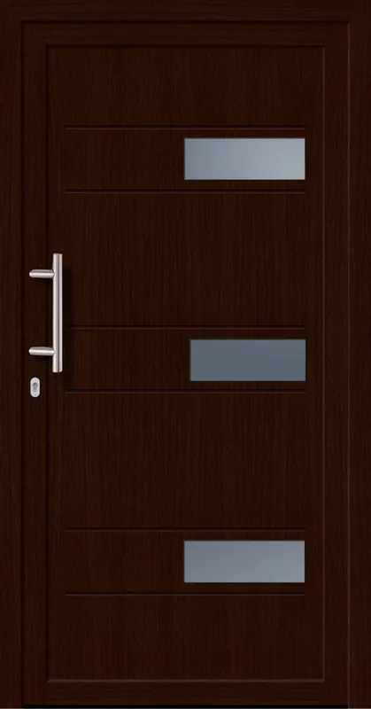Top-Angebot SecuDoor Exclusiv 11103E Kunststoffhaustür Mooreiche