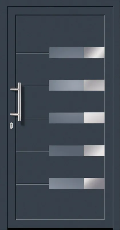 Rabatt SecuDoor Power 11132P Kunststoffhaustür Anthrazit