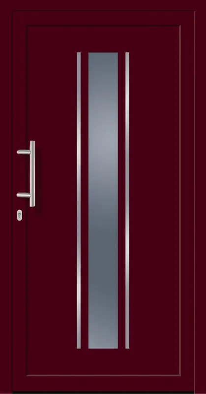 Knallerangebot SecuDoor Power 11159P Kunststoffhaustür Weinrot