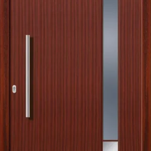 Ausverkauf SecuDoor Design 11160D Kunststoffhaustür Mahagoni