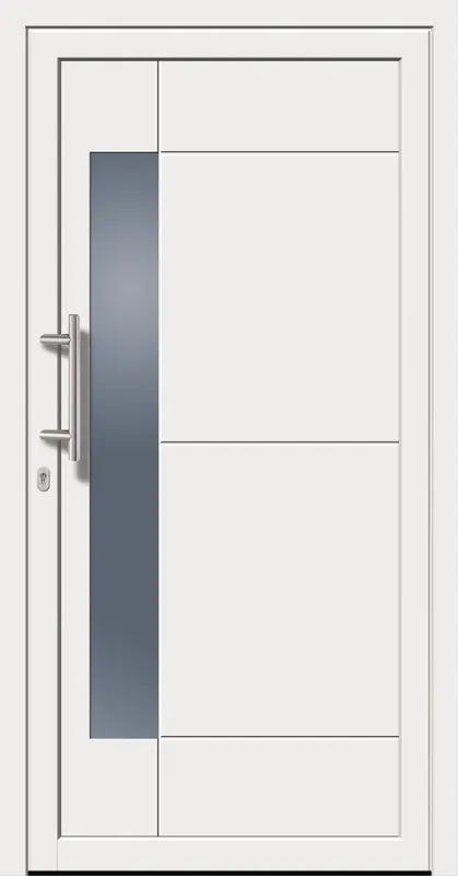 SecuDoor Power 11164P Kunststoffhaustür Weiß Neue Kollektion