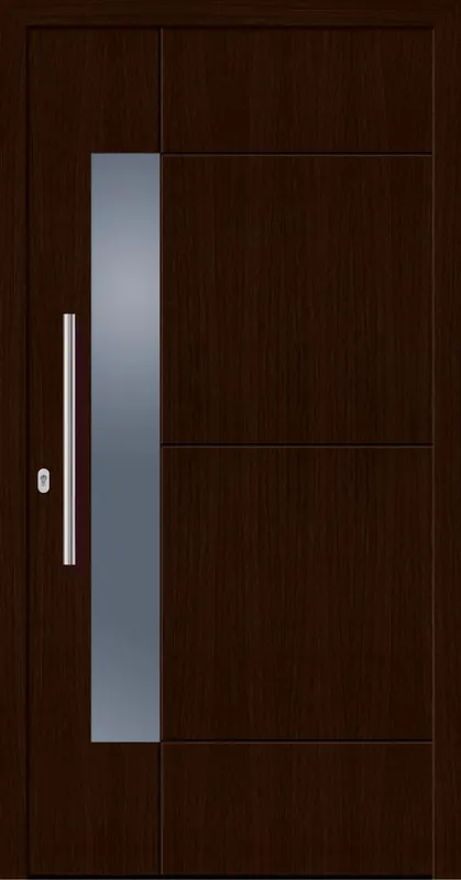 Knallerangebot SecuDoor Design 11164D Kunststoffhaustür Mooreiche