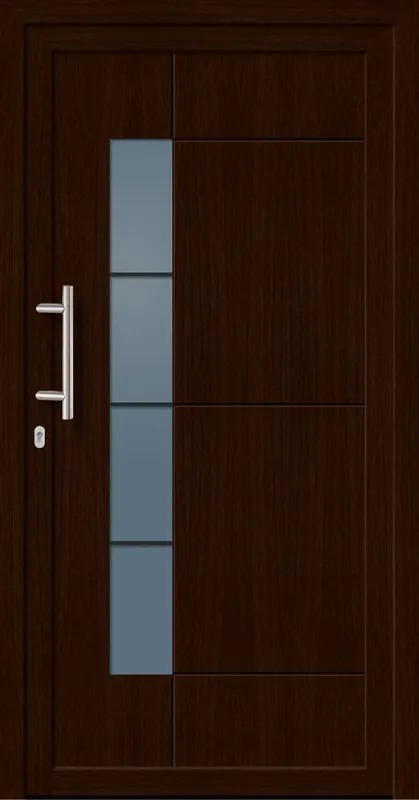 Saisonangebot SecuDoor Exclusiv 11164E-2 Kunststoffhaustür Mooreiche
