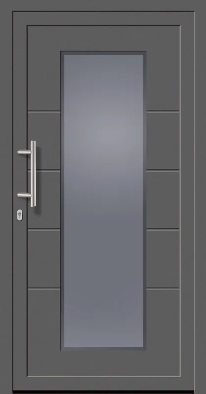 SecuDoor Power 11211P-3 Kunststoffhaustür Basaltgrau Saisonangebot